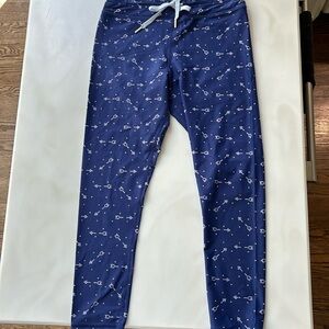 Upside cropped ankle leggings